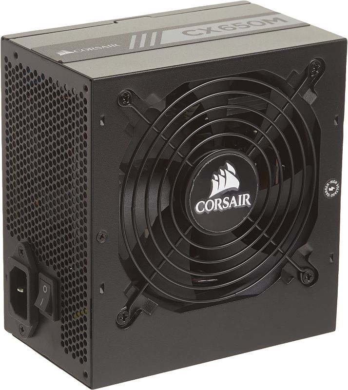 Photo 1 of Corsair CX Series 650 Watt 80 Plus Bronze Certified Modular Power Supply (CP-9020103-NA)
