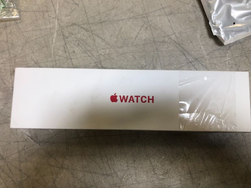 Photo 5 of Apple Watch Series 7 GPS, 45mm (Product) RED Aluminum Case with (Product) RED Sport Band - Regular
