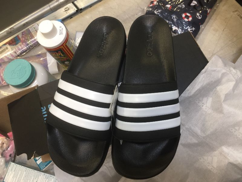 Photo 7 of adidas Men's Adilette Shower Slide ( pair come together one is  size 11 / 2nd  size 12)
