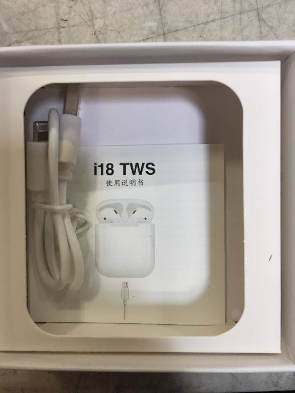 Photo 3 of PJD i18 TWS Wireless Earbuds White High Quality Performance and Design
