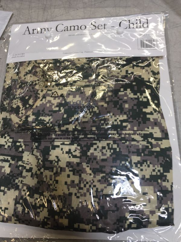 Photo 2 of ARMY UNIFORM COSTUME FOR KIDES XL