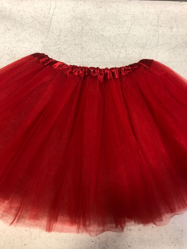 Photo 1 of GIRLS XYX RED TUTU SKIRT SIZE LARGE 