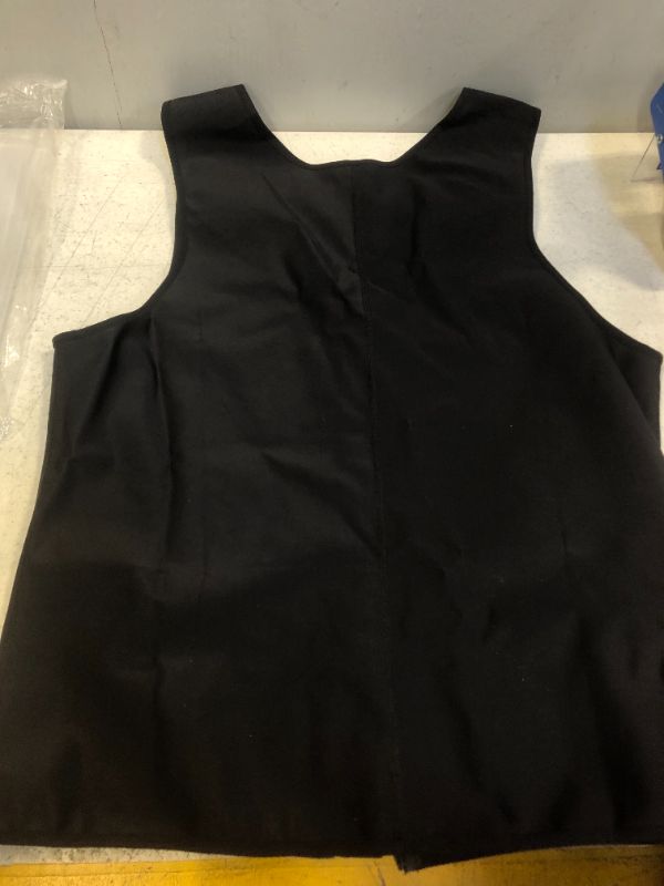 Photo 4 of KIMIKAL Sauna Suit for Men Weight Loss Sweat Vest Waist Trainer Shaper Workout Tank Top Slimming Shirt 9SIZE XXXL)
