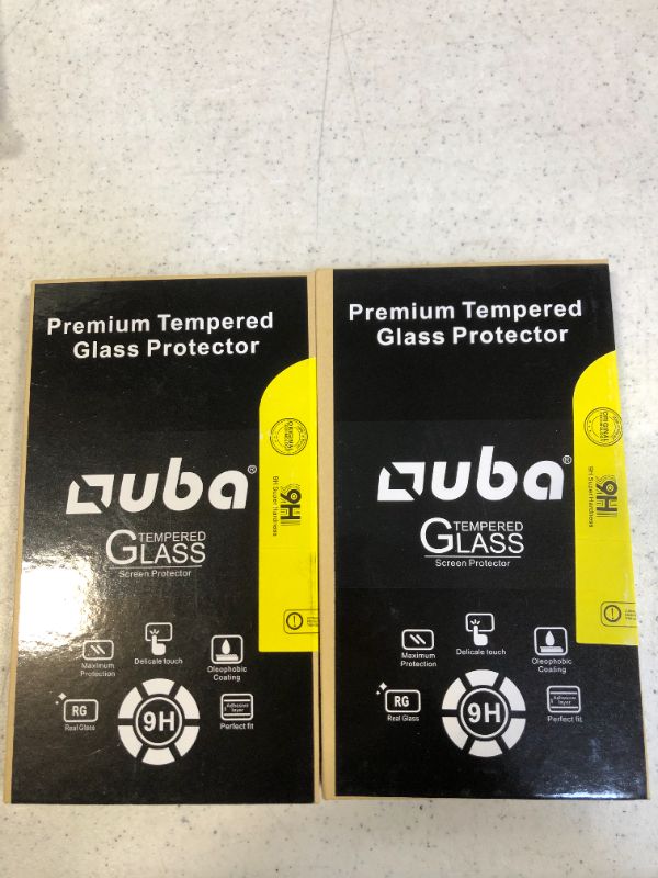 Photo 2 of OUBA 2 Pack Screen Protector for iPhone 13 Pro Max 6.7" with 2 Packs Camera Lens Protector, 9H Hardness Tempered Glass, Easy Installation Tray, Case Friendly, HD Ultra-Thin ( PACK OF 2 )