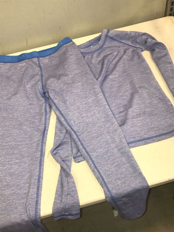 Photo 2 of Girls' 2pk Thermal Set Underwear - All in Motion™ Blue M
