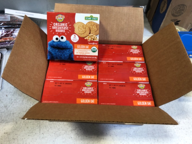 Photo 1 of Earth's Best Sesame Street Golden Oat 6 Pack