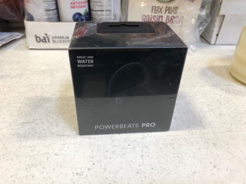 Photo 2 of Powerbeats Pro Wireless Earbuds - Apple H1 Headphone Chip, Class 1 Bluetooth Headphones, 9 Hours of Listening Time, Sweat Resistant, Built-in Microphone - Black - BRAND NEW
