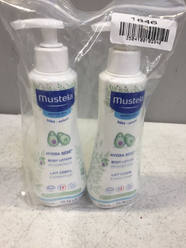 Photo 2 of Mustela Hydra-bebe Body Lotion With Organic Avocado For Baby pack of 2  exp date 10-2023