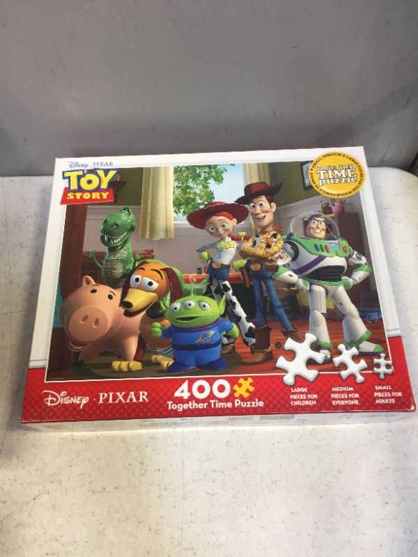 Photo 1 of Disney/Pixar Together Time Toy Story Jigsaw Puzzle, 400 Pieces, 5"
