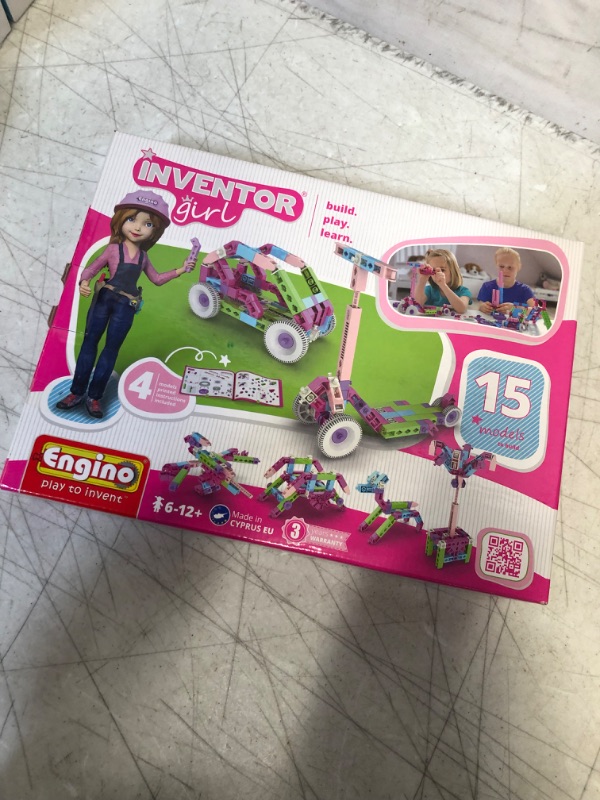 Photo 1 of Engino Inventor Girl 15 Models Building Set
