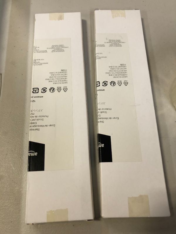 Photo 2 of Amazon Basics 12" Stainless Steel Paint Shield 2 PACK