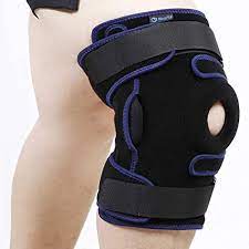 Photo 1 of NVORLIY PLUS SIZE HINGED KNEE BRACE DUAL STRAP PATELLAR STABILIZATION MEDIUM