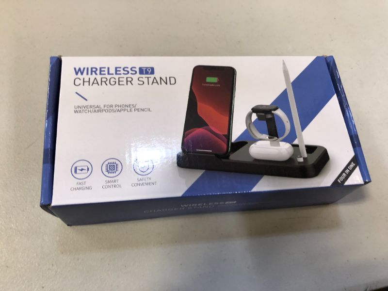 Photo 2 of T9 WIRELESS CHARGER STAND
