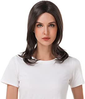 Photo 1 of Brown Wig Bob Headline Natural Looking Short Shoulder Length Wig Cosplay Daily Use Synthetic Heat Resistant for Women Girl
