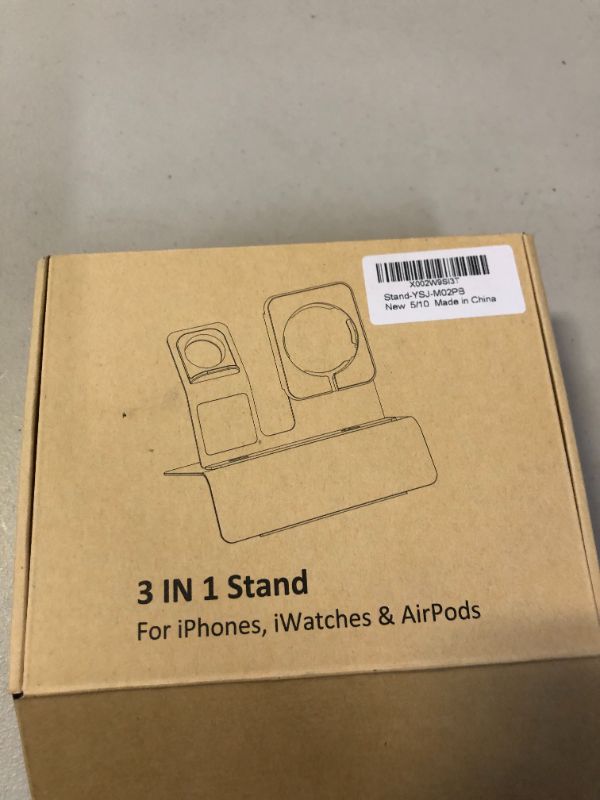 Photo 1 of 3 IN 1 PHONE STAND FOR IPHONE WATCHES AND AIRPODS