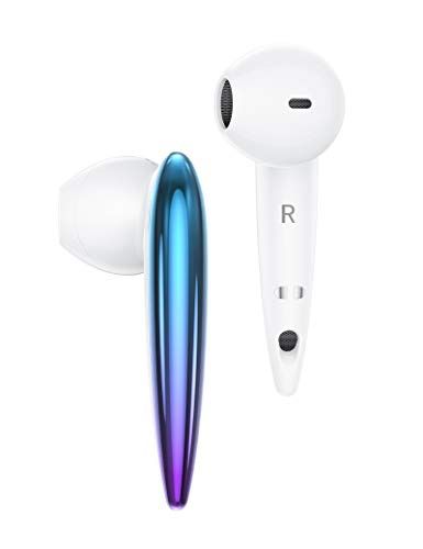 Photo 1 of Wireless Earbuds TaoTronics SoundLiberty 80, Bluetooth 5.0 Earbuds with AI Noise Canceling Mic, Support aptX Stereo Audio, Voice and Touch Control, in-Ear Detection, with USB-C Charging Case   (Item is factory sealed)