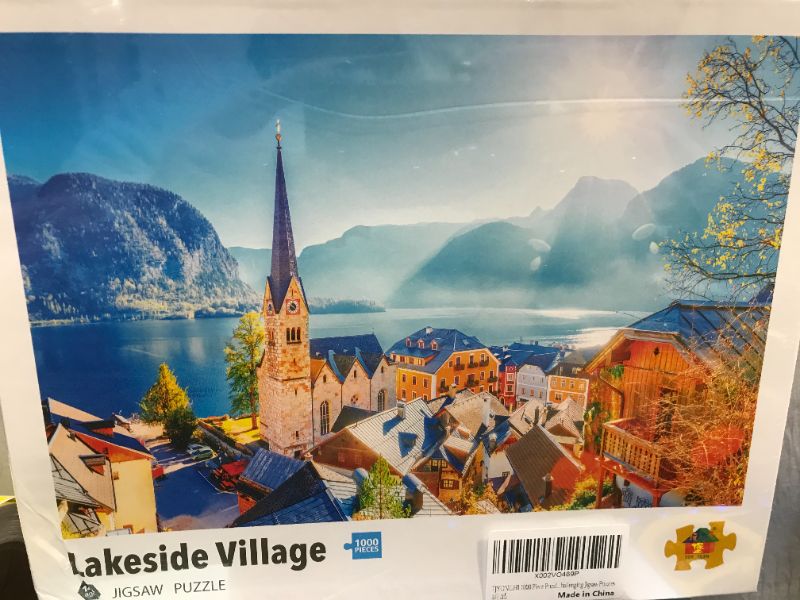 Photo 2 of LAKESIDE VILLAGE JIGSAW PUZZLE 1000 PIECE