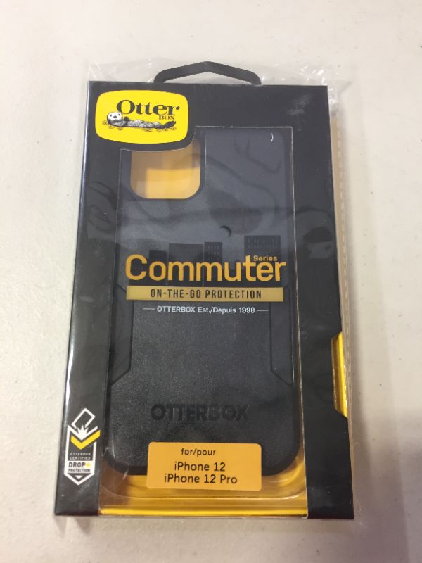 Photo 2 of OtterBox Commuter Series Case, On-The-Go Protection for Apple iPhone 12/12 Pro - Black
