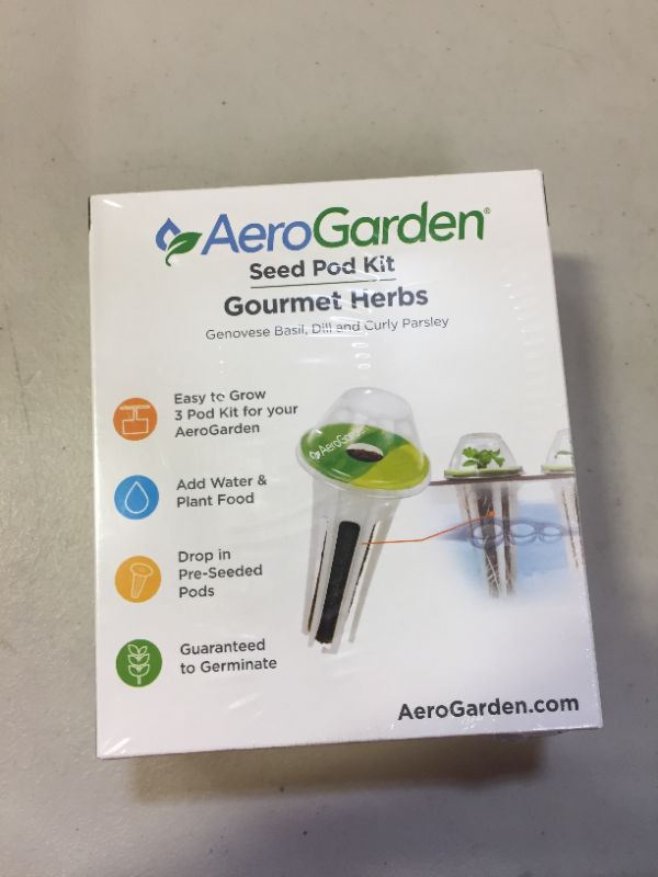 Photo 2 of AeroGarden Gourmet Herb Seed Pod Kits, 3-Pod
