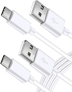 Photo 1 of Type C Charger, Type C Charging Cable USB Charger Cable Type C Cable USB to Type C [2-Pack, 6 ft] Compatible with Samsung Galaxy A10/A20/A51/S10/S9/S8 Plus/Note 9/8,LG V50 V40 G8 G7 Thinq, Moto Z
