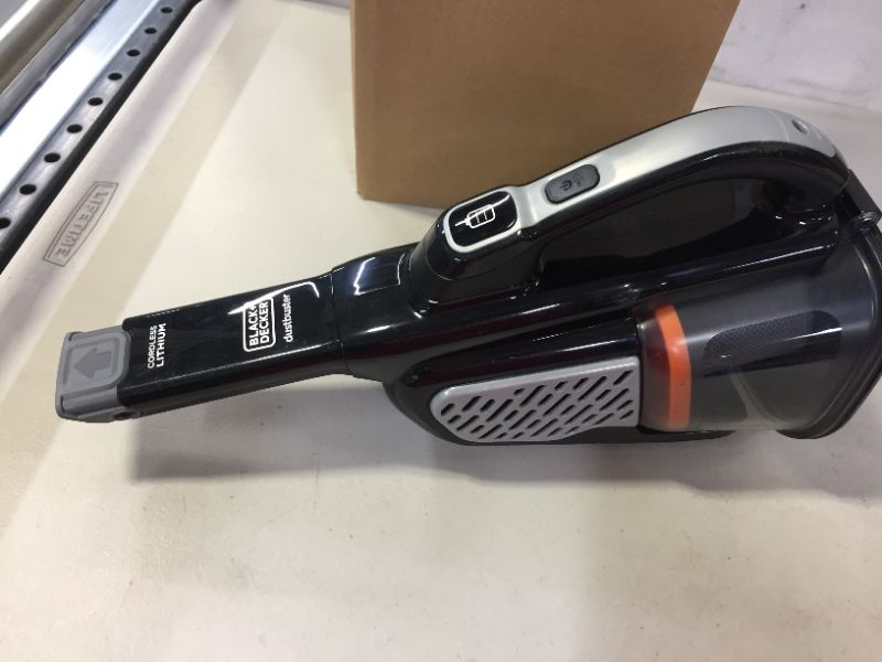 Photo 3 of BLACK+DECKER dustbuster Handheld Vacuum, Cordless, AdvancedClean+ , Black (HHVK515J00FF)
