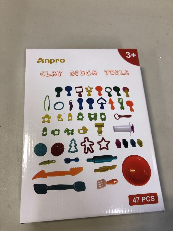 Photo 2 of ANPRO CLAY DOUGH TOOLS 47 PCS