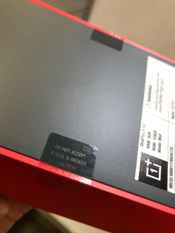 Photo 6 of OnePlus 9 Winter Mist, 5G Unlocked Android Smartphone U.S Version, 8GB RAM+128GB Storage, 120Hz Fluid Display, Hasselblad Triple Camera, 65W Ultra Fast Charge, 15W Wireless Charge, with Alexa Built-in (BRAND NEW, FACTORY SEALED)
