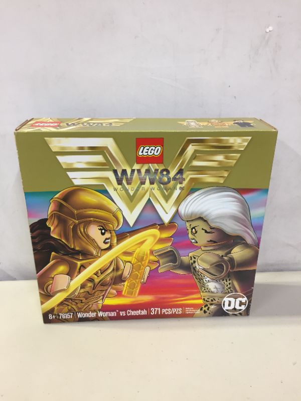 Photo 2 of LEGO DC Wonder Woman vs Cheetah 76157 with Wonder Woman (Diana Prince), The Cheetah (Barbara Minerva) and Max; Action Figure Toy for Kids Aged 8 and up (371 Pieces)
