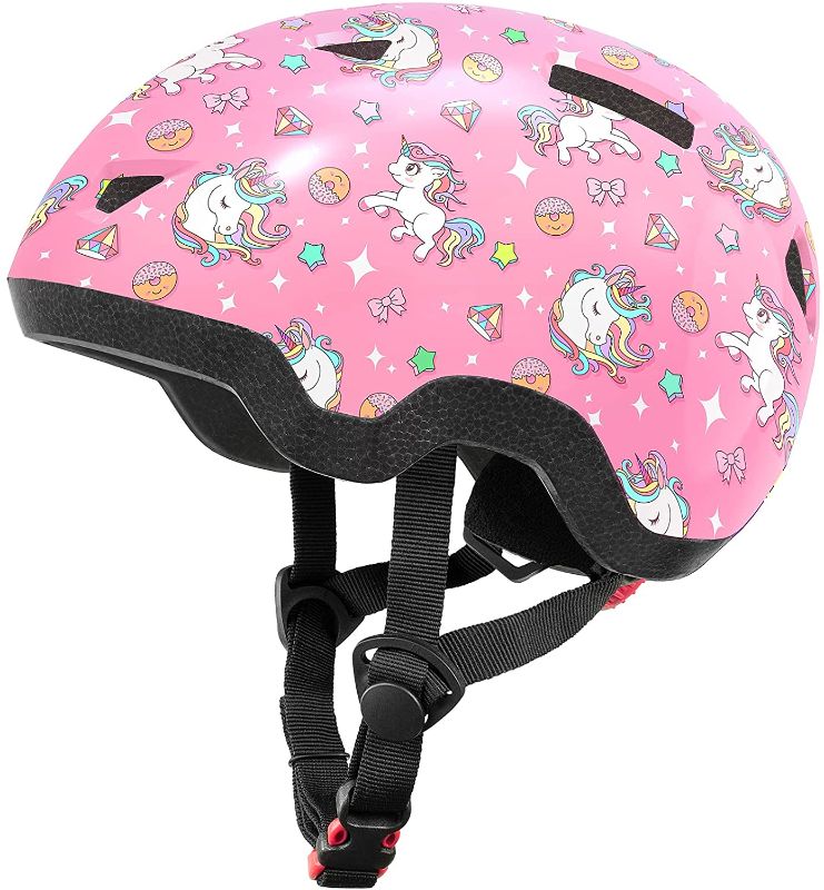 Photo 1 of Toddler Bike Helmet for Boys and Girls, Adjustable Kids Helmets from Infant/Baby to Children XS Infant/Toddler