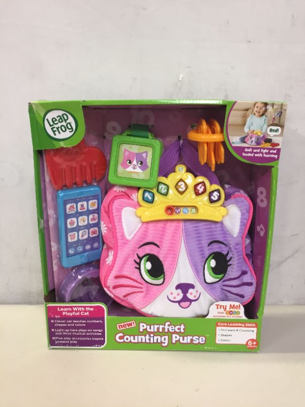 Photo 1 of LeapFrog Purrfect Counting Purse
