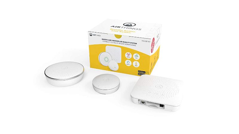 Photo 1 of Airthings 4200 House Kit, Radon, Mold Risk & Indoor Air Quality Monitoring System, Multi-Room
