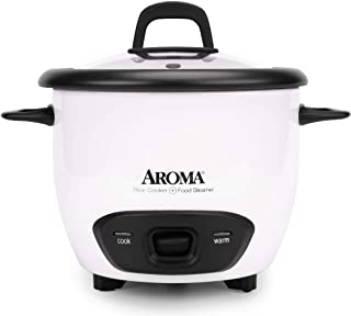 Photo 1 of Aroma Housewares 6-Cup (Cooked) (3-Cup UNCOOKED) Pot-Style Rice Cooker (ARC-743G) , White
(MISSING COOKER, PARTS ONLY)