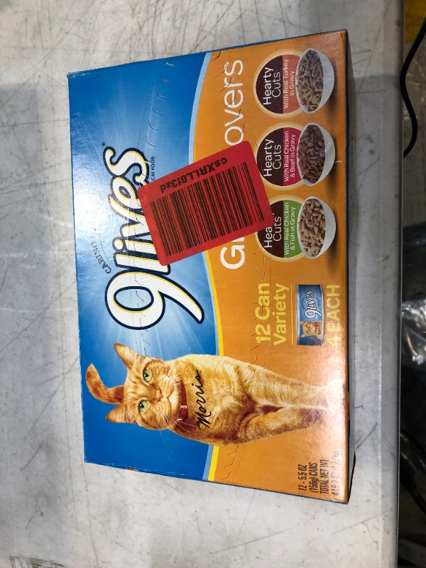 Photo 2 of 9Lives Variety Pack Favorites Wet Cat Food, 5.5 Ounce Cans bb 3/5/22