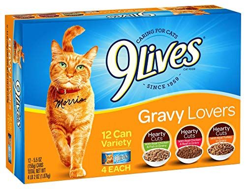 Photo 1 of 9Lives Variety Pack Favorites Wet Cat Food, 5.5 Ounce Cans bb 3/22