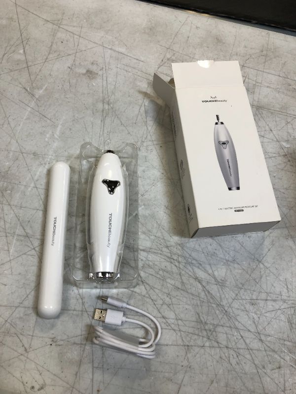 Photo 1 of TOUCHBeauty 6in1 Electric Nail File Drill Set Magnetic Storage Case, Rechargeable Nail Drill Machine for Natural Acrylic Gel Nails, ±360° Dual-ways Rotation system,Manicure Pedicure Set for women