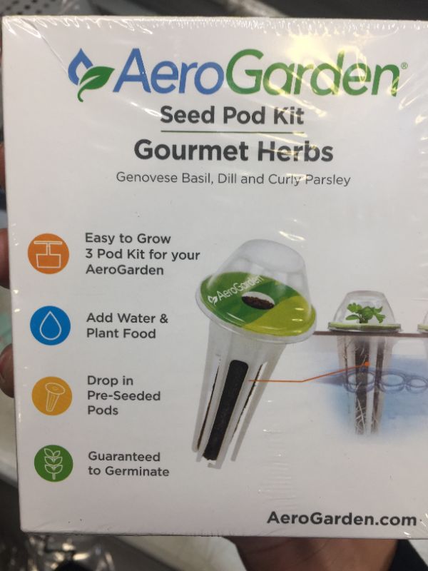 Photo 2 of AeroGarden Gourmet Herb Seed Pod Kits, 3-Pod
