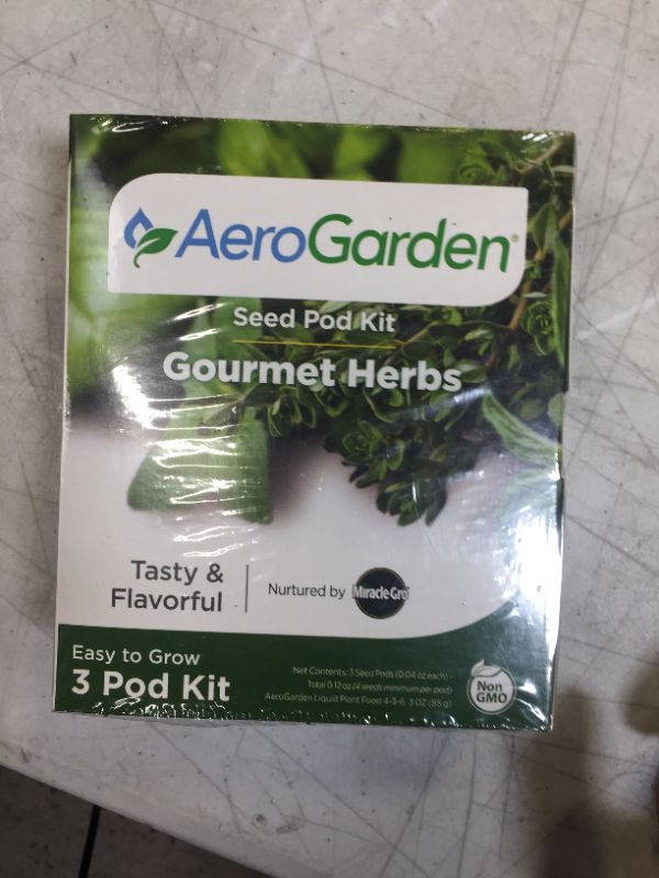 Photo 1 of AeroGarden Gourmet Herb Seed Pod Kits, 3-Pod

