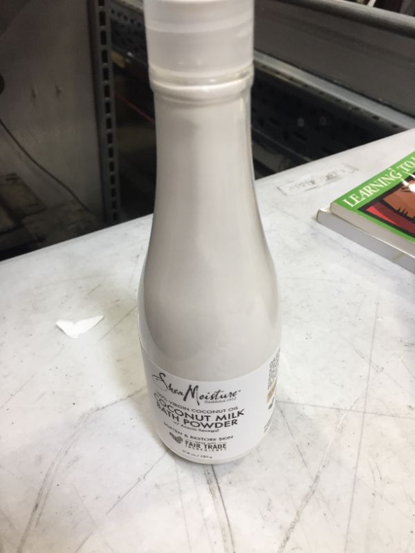 Photo 1 of shea moisture coconut milk bath powder