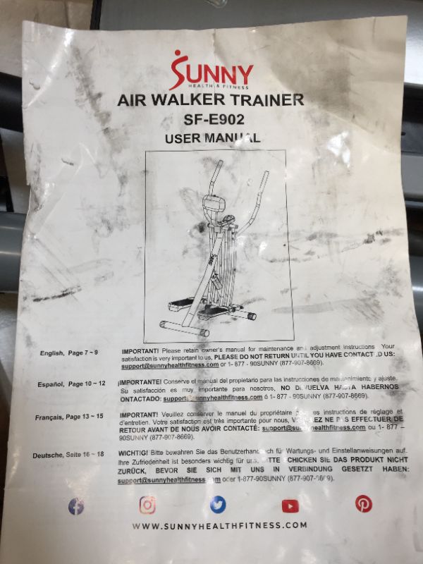 Photo 4 of Air Walker Trainer Machine