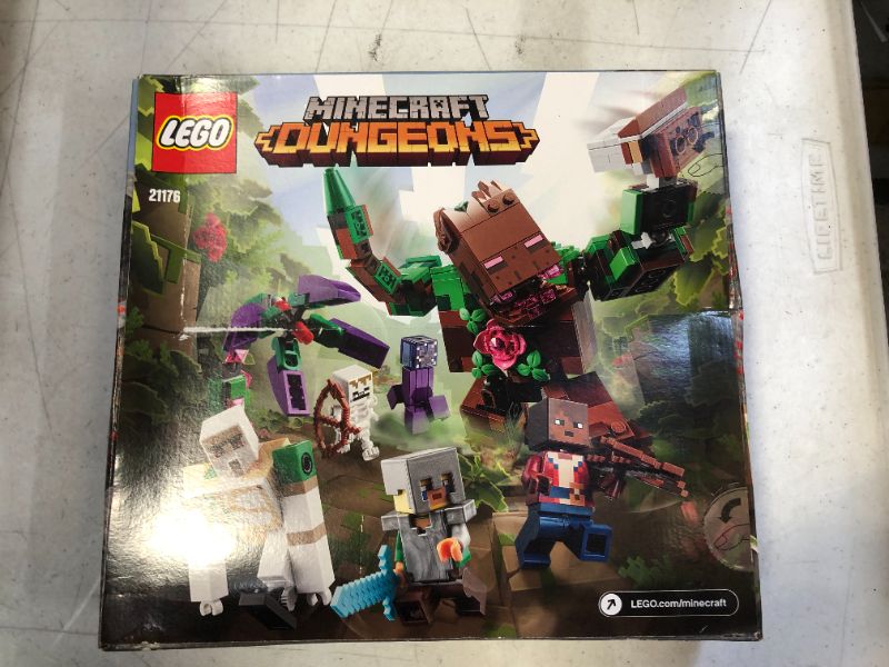 Photo 2 of LEGO Minecraft The Jungle Abomination 21176 Building Kit Playset; Fun Minecraft Dungeons Exploring Toy for Kids; New 2021 (489 Pieces)
