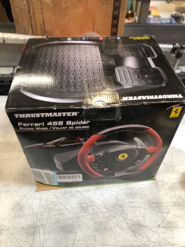 Photo 1 of Thrustmaster Ferrari 458 Spider Racing Wheel for Xbox One