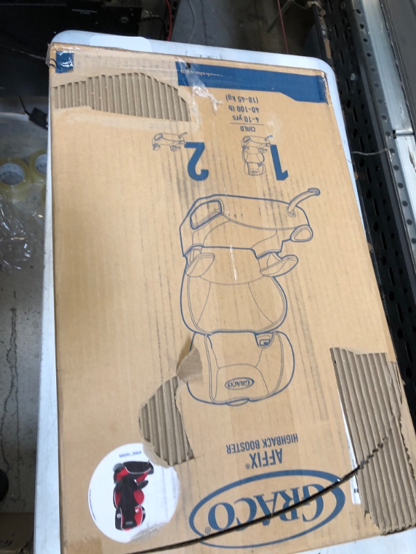 Photo 1 of Graco Affix Youth Booster Car Seat with Latch System - Atomic