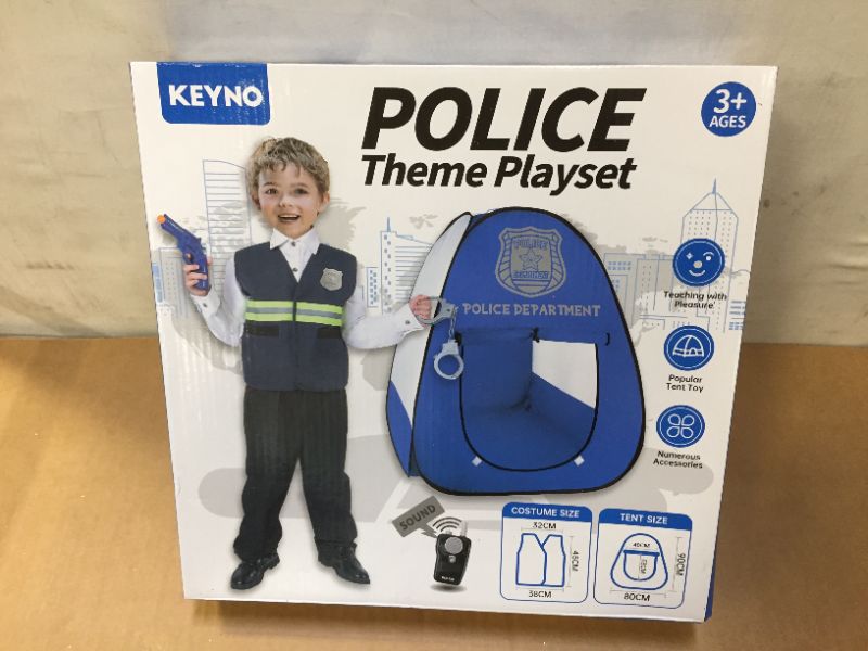 Photo 1 of KEYNO police theme playset for kids 