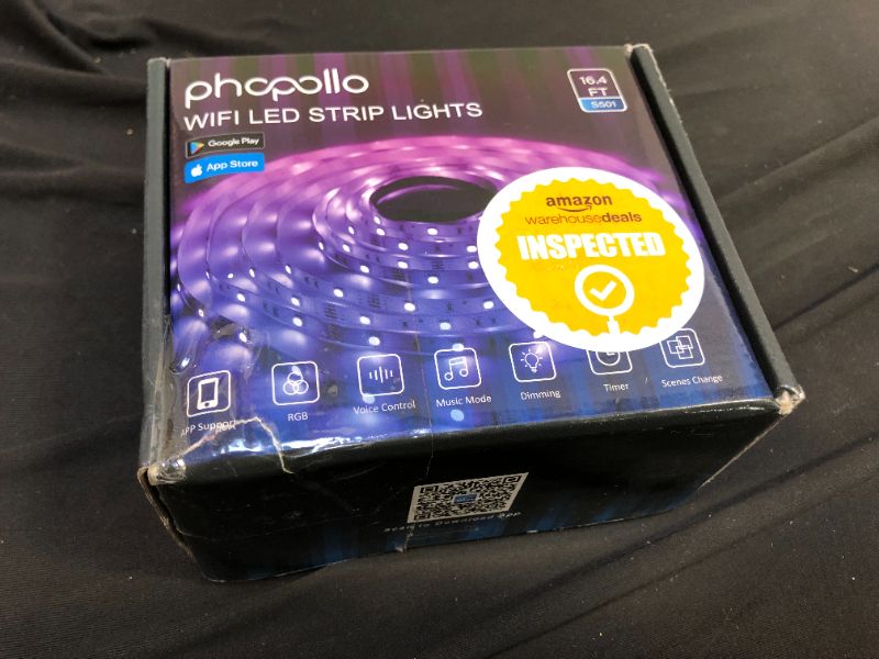 Photo 3 of PHOPOLLO WIFI LED STRIP LIGHTS ---Brand new---