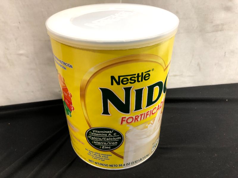 Photo 1 of NESTLE NIDO - Dry Whole Milk - Instant 56.32 oz
EXP---Dec-2021