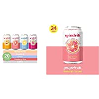 Photo 1 of 20-Pack Spindrift Sparkling Water, 4 Flavor Variety Pack, 12 Fl Oz Cans   exp---11-2022