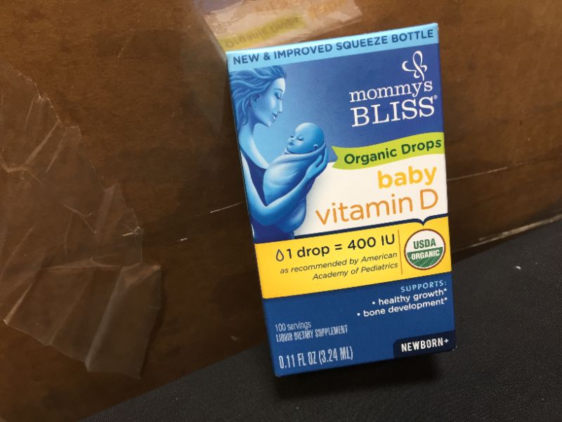 Photo 1 of 2 packs Organic Baby Vitamin D Drops 100 Servings  exp---02-2023