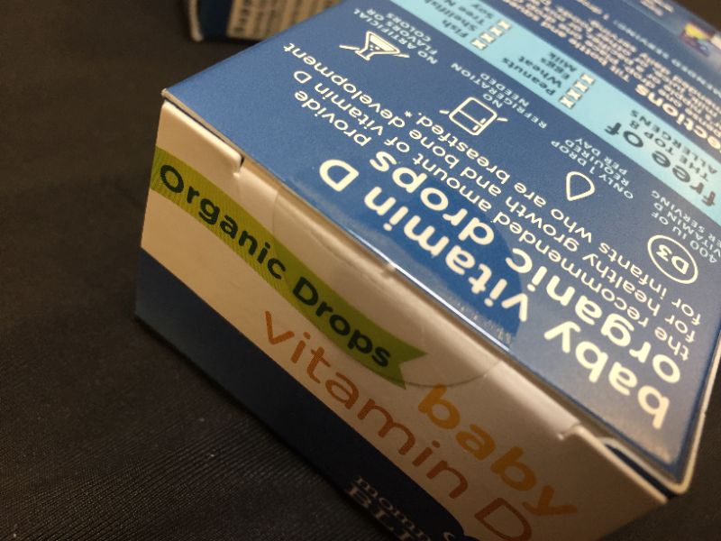 Photo 1 of 2 packs Organic Baby Vitamin D Drops 100 Servings  exp---02-2023