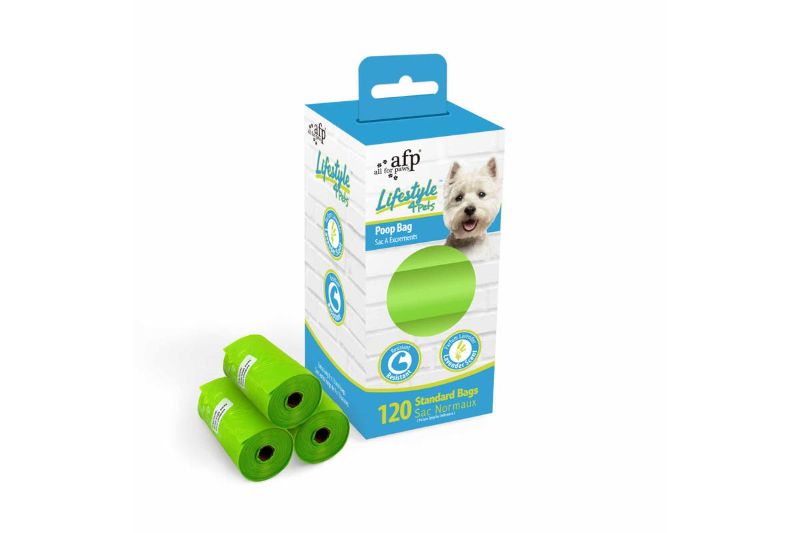 Photo 1 of 120 Dog Poop Bags 8x15 Rolls/Bags Biodegradable Eco Pet Waste Bag Lavender Scent
