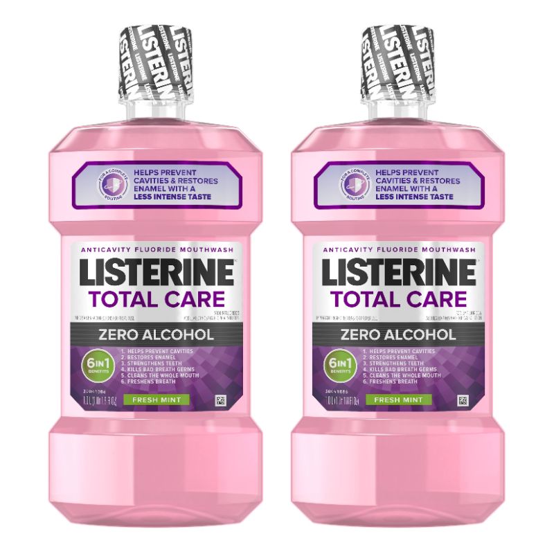 Photo 1 of 2 Pack Listerine Total Care Alcohol-Free Anticavity Mouthwash
